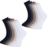 Remix Kadın 6'lı Paket Bambu Dikişsiz Uzun Soket Çorap