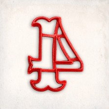 Butedo Stil Rakam 4 Kurabiye Kalıbı Şekillendirici Kopat