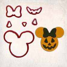 Butedo Cadılar Bayramı – Mouse Detay Kurabiye Kalıp Seti 6’lı