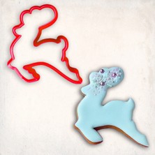 Butedo Geyik-1 Kurabiye Kalıbı Şekillendirici Kopat