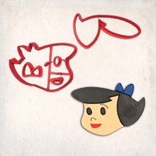 Butedo Flinstones Betty Detay Kurabiye Kalıp Seti 5’li