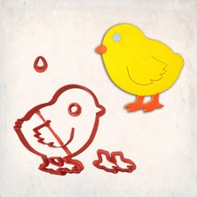 Butedo Civciv Detay Kurabiye Kalıp Seti 4’lü