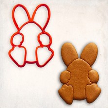 Butedo Tavşan Kurabiye Kalıbı Şekillendirici Kopat