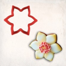 Butedo Çiçek-5 Kurabiye Kalıbı Şekillendirici Kopat 8cm