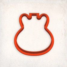 Butedo Gitar Kurabiye Kalıbı Şekillendirici Kopat