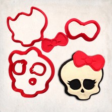 Butedo Monster High Detay Kurabiye Kalıp Seti 6’lı