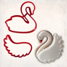Butedo Kuğu Kurabiye Kalıp Set 2’li