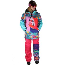 Snowsea SS7961 Face In Hand Snowboard Montu ve Pantolonu Takımı