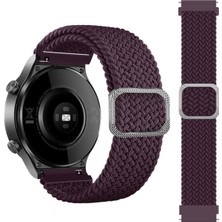 Huawei Watch 3 Gt Gt2 GT2E Gt2 Gt3 Pro 46MM Uyumlu Kordon Örgü Tokalı Kordon
