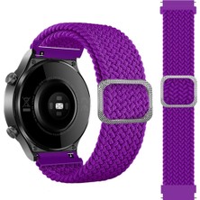 Huawei Watch 3 Gt Gt2 GT2E Gt2 Gt3 Pro 46MM Uyumlu Kordon Örgü Tokalı Kordon