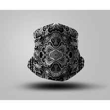 Buffalo Unisex Outdoor Motorcu Buff Maske Nefes Alabilen Kumaşla Renkli Bandana