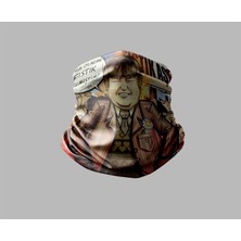 Buffalo Motorcu Buff Maske Renkli Outdoor Boyunluk 5'li Paket Dayanıklı Polyester Kumaş