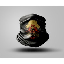 Motorcu Buff Maske Boyunluk Outdoor Boyunluk Unisex Bandana 5'li Paket