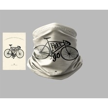 Bisiklet Tasarımlı Motorcu Buff Maske Outdoor Boyunluk Unisex Bandana