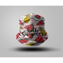 Motorcu Buff Maske Boyunluk Outdoor Boyunluk Unisex Bandana 5'li Paket