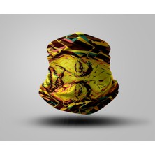 Motorcu Buff Maske Boyunluk Outdoor Boyunluk Unisex Bandana 5'li Paket
