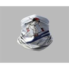 Kayak & Dağ Tasarımlı Motorcu Buff Maske Outdoor Boyunluk Unisex Bandana