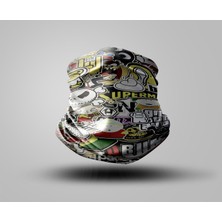 Motorcu Buff Maske Boyunluk Outdoor Boyunluk Unisex Bandana 5'li Paket