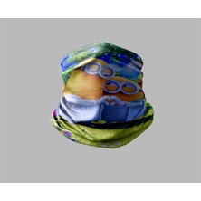 Motorcu Buff Maske Boyunluk Outdoor Boyunluk Unisex Bandana 5'li Paket