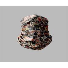 Karışık Çok Desenli Tasarımlı Motorcu Buff Maske Outdoor Boyunluk Unisex Bandana