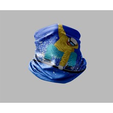 Kayak & Dağ Tasarımlı Motorcu Buff Maske Outdoor Boyunluk Unisex Bandana