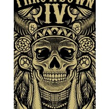 Buffalo Bandana King Skull