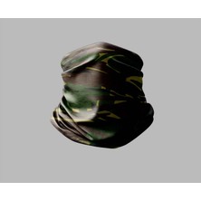 Kamuflaj Tasarımlı Motorcu Buff Maske Outdoor Boyunluk Unisex Bandana