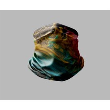 Color Full Tasarımlı Motorcu Buff Maske Outdoor Boyunluk Unisex Bandana