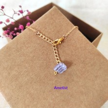 Lightcrop Yengeç Burcu Ayarlanabilir Doğal Taş Gold Bileklik
