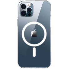 Apple iPhone 13 Pro Kılıf Tacsafe Wireless Kapak Renksiz Telefon Kılıfı