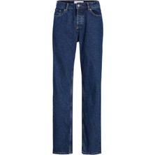 Jjxx Yüksek Bel Mom Fit Lacivert Kadın Pantolon 12203720