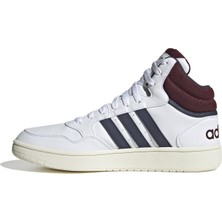 Adidas Hoops 3.0 Mıd Beyaz Erkek Spor Ayakkabı HP7895