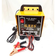 Pro Lefs Akü Şarj Cihazı 12 Volt 20 Amper 180 Ampere Kadar Şarj