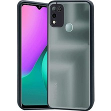 Microcase Infinix Hot 11 Play - Hot 10 Play London Serisi Darbeye Dayanıklı Kılıf Siyah - AL3415