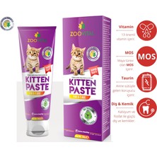 Zoovital Biovital Paste 100 gr Biotin+Çinko Desteği - Kitten Paste 100 gr Yavru Kedi Vitamini