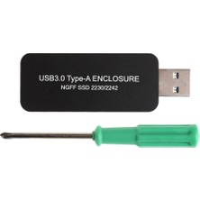 Yesper USB 3.0 Ila Tabanlı 2230/2242 M.2 SSD Taşınabilir Muhafaza Saklama Kutusu (Yurt Dışından)