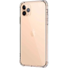 Smart Tech Apple iPhone 11 Pro Shock Absorbing Darbe Emicili Şeffaf Silikon Kılıf