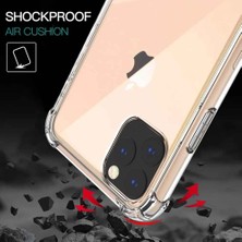 Smart Tech Apple iPhone 11 Pro Shock Absorbing Darbe Emicili Şeffaf Silikon Kılıf