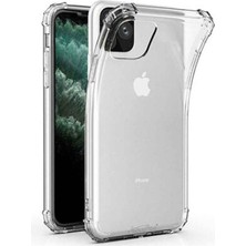 Smart Tech Apple iPhone 12 Pro Max Shock Absorbing Darbe Emicili Şeffaf Silikon Kılıf