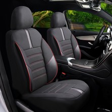 Z&C MAXTECH Ford B-Max Deri Detaylı Özel Tasarım Oto Koltuk Kılıfı Seti Star