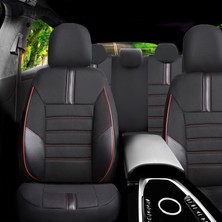 Z&C MAXTECH Renault Megane 4 Sedan Deri Detaylı Özel Tasarım Oto Koltuk Kılıfı Seti Star