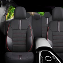 Z&C MAXTECH Seat Toledo Deri Detaylı Özel Tasarım Oto Koltuk Kılıfı Seti Star