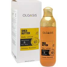 Olgasis Shea Butter Body Lotıon 200 ml Shea Butter Vücut Losyonu Besleyici Onarıcı Shea Yağı Vücut Kremi