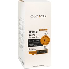 Olgasis Revital Vitamin C Shower Gel 200 ml  Pürüzsüzleştirici Duş Jeli Yoğun Nemlendirici