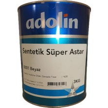 Adolin Sentetik Süper Astar Beyaz 3kg