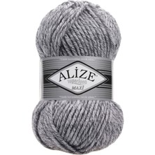 Alize 5 Adet Alize Süperlana Maxi 801 El Örgü Ipi 100 Gr.