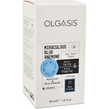 Olgasis Mavi Anemon Çiçeği Gündüz Kremi Yoğun Kırışıklık Karşıtı Miraculous Blue Anemone Day Cream 50 ml