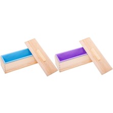 2pcs Dikdörtgen Silikon Sabun Kiti Dıy Aracı Zanaat Yapmak Için (Yurt Dışından)