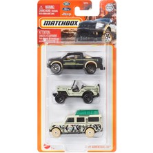 Matchbox Üçlü Araba City Adventure Iıı HFK18