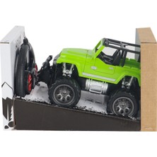 MEGA 1:20 Yarışçı Jeep Yeşil